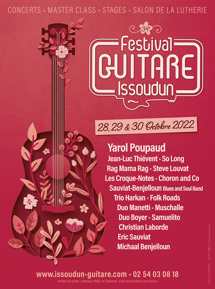 Festival Guitare Issoudun 2022