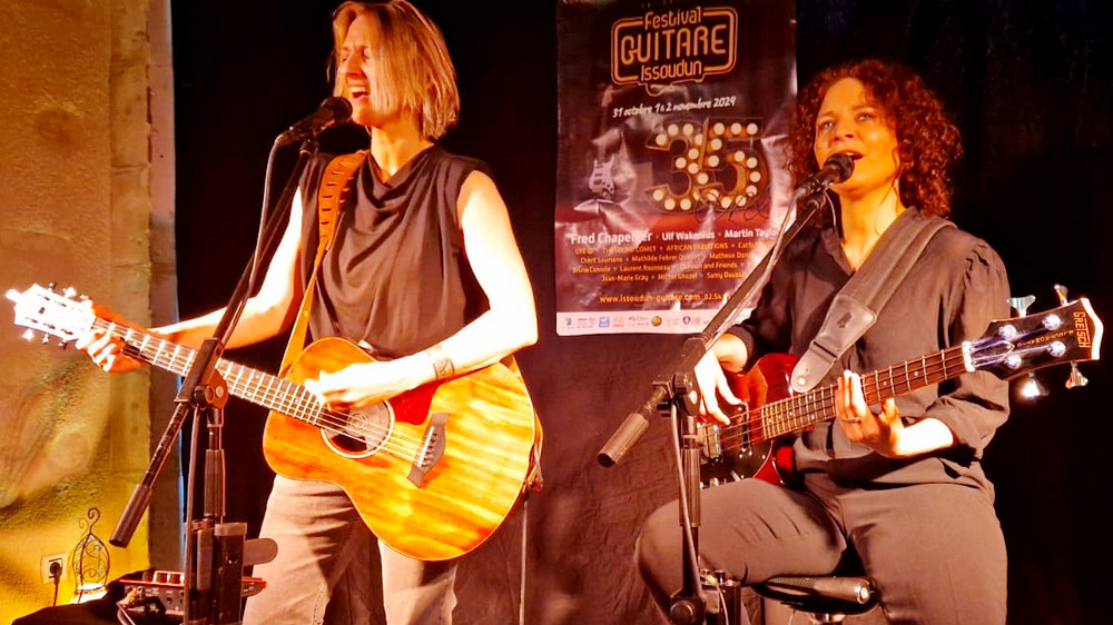 les concerts à la maison du Festival Guitare Issoudun - Duo Pur Sang